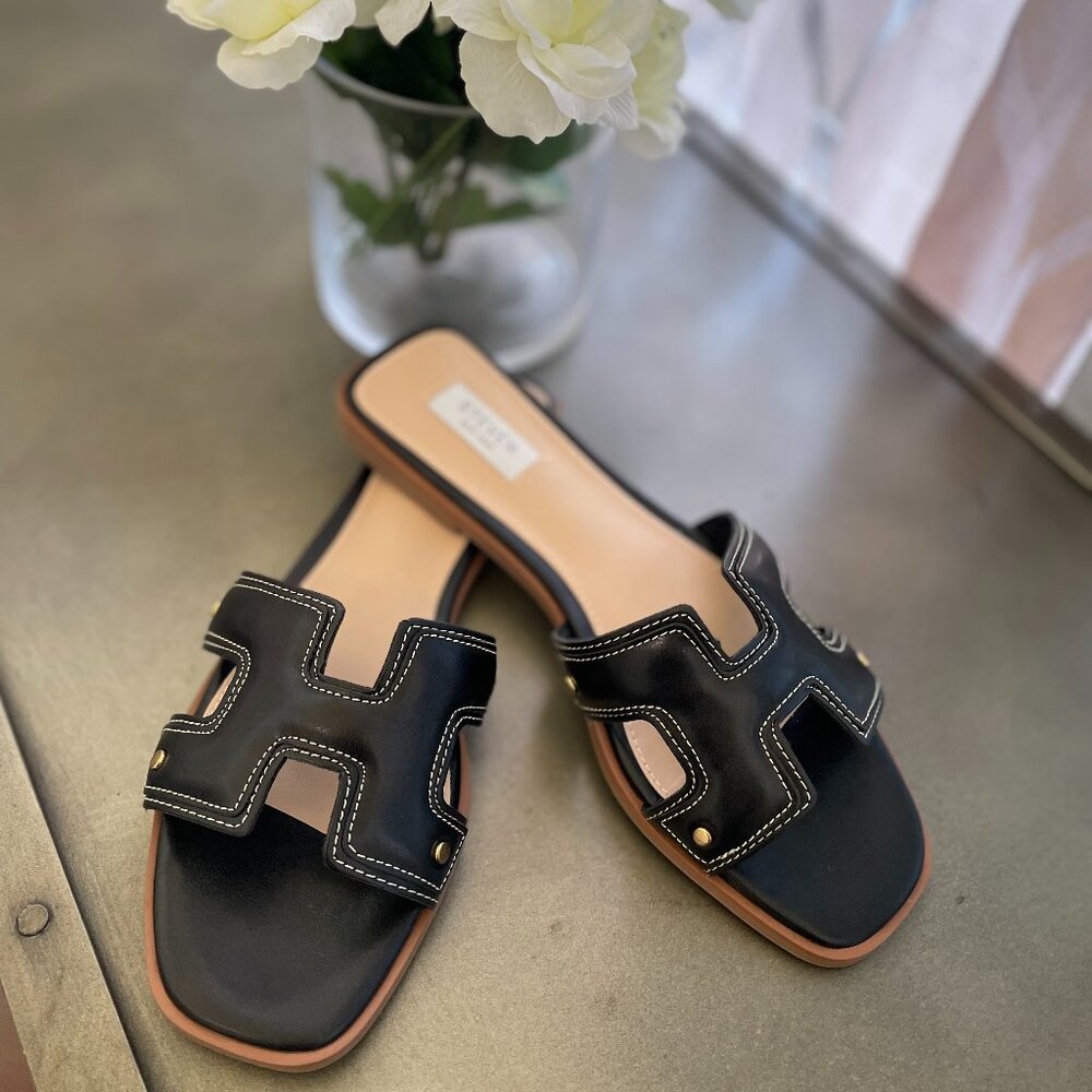 Steven New York Harlien Slide Sandal Size 9